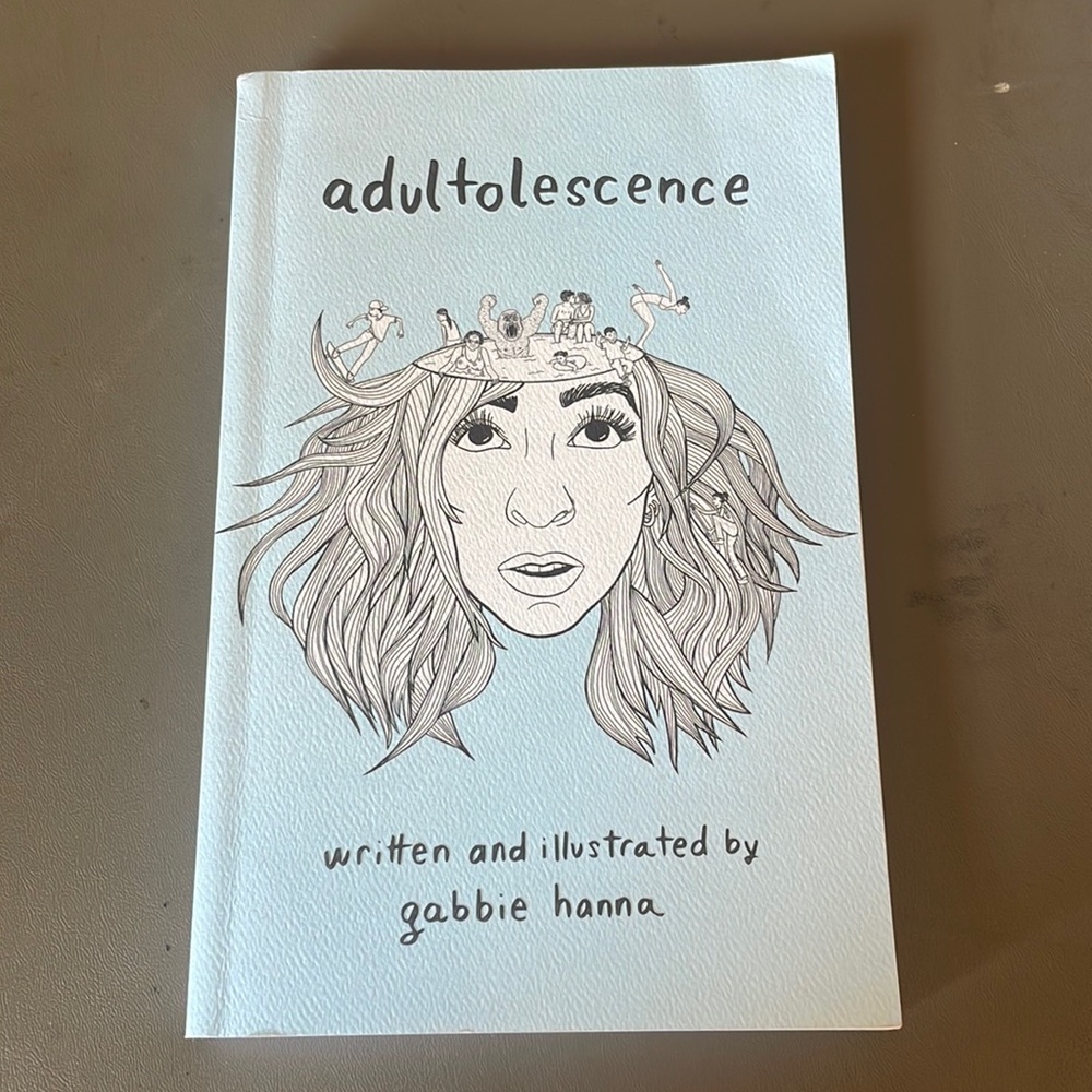 “Adultolescence” by Gabbie Hanna Paperback Used Poetry Book